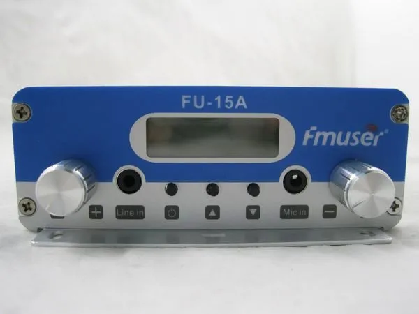 FU-15A 10 Вт 15 Вт FM стерео PLL передатчик для fm-станции с адаптером питания