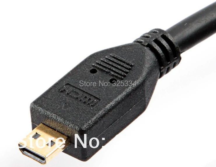 3 м штекер-разъём HDMI папа Micro HDMI кабель m/M шнур-переходник для htc EVO Motorola sony Ericsson Высокое качество 50 шт