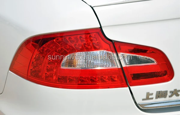 Для VW великолепный светодиодный задний фонарь для Skoda 2008-2013 год красный белый цвет