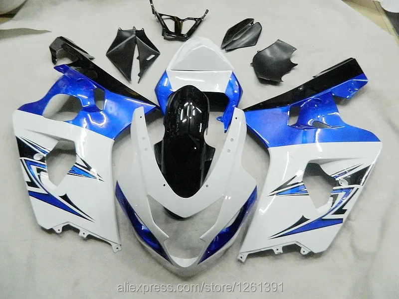 Инъекции синие комплекты обтекателей для SUZUKI GSXR600 750 GSXR600 GSXR 750 K4 04 05 2004 2005 обтекатели комплект