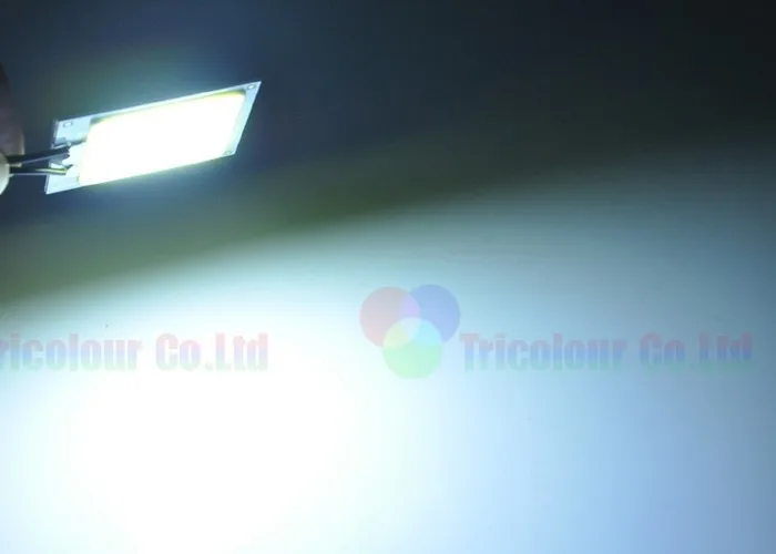 Autoec 100x автомобилей плафон 48 SMD чипов COB LED Купол Панель свет с T10 BA9S гирлянда адаптер# ll27