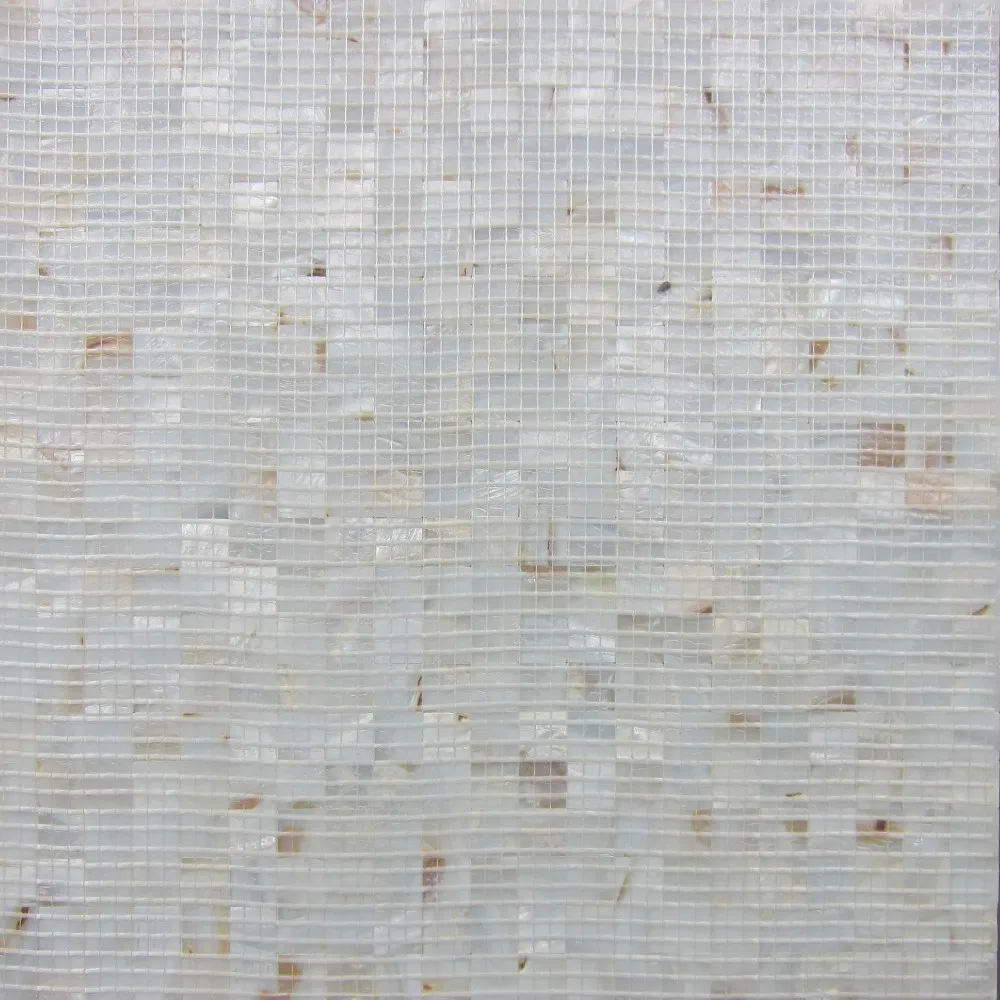 Белый блеск в виде ракушки мозаики щитка Кухня зеркальная плитка для ванной комнаты, декоративные ракушки mother of pearl плитка