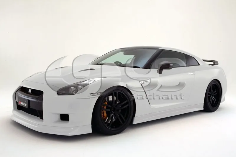FRP стекловолокно ZP стиль боковая юбка подходит для 2008-2013 Nissan Skyline R35 GTR