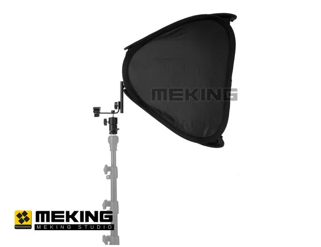 Софтбокс Meking E6060 60x60 см 2" для студийного освещения Speedlite с переходным кольцом l-образной формы два диффузора