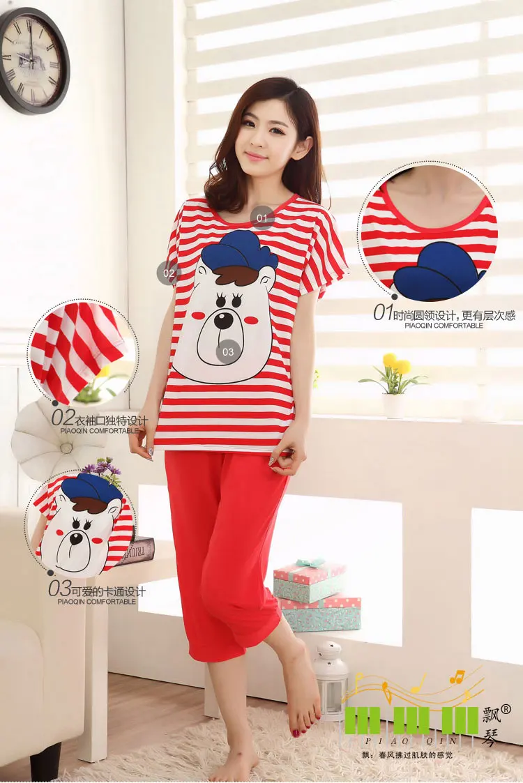 three fourth night pants for ladies