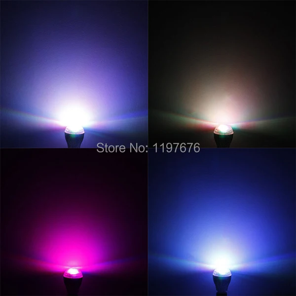 9 Вт E27 RGB светодиодные лампы 16 Цвет Изменение лампа 110 В 220 В 230 В для домашней вечеринки украшение с ИК-пульт дистанционного низкая цена