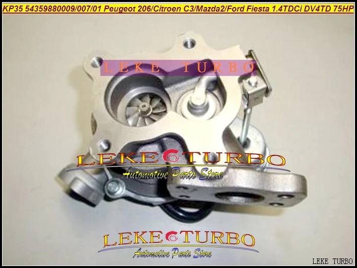 Турбо картридж CHRA Core KP35 01 54359880001 54359700001 для форд фиеста для peugeot 206 для Citroen C3 DV4TD 1.4L