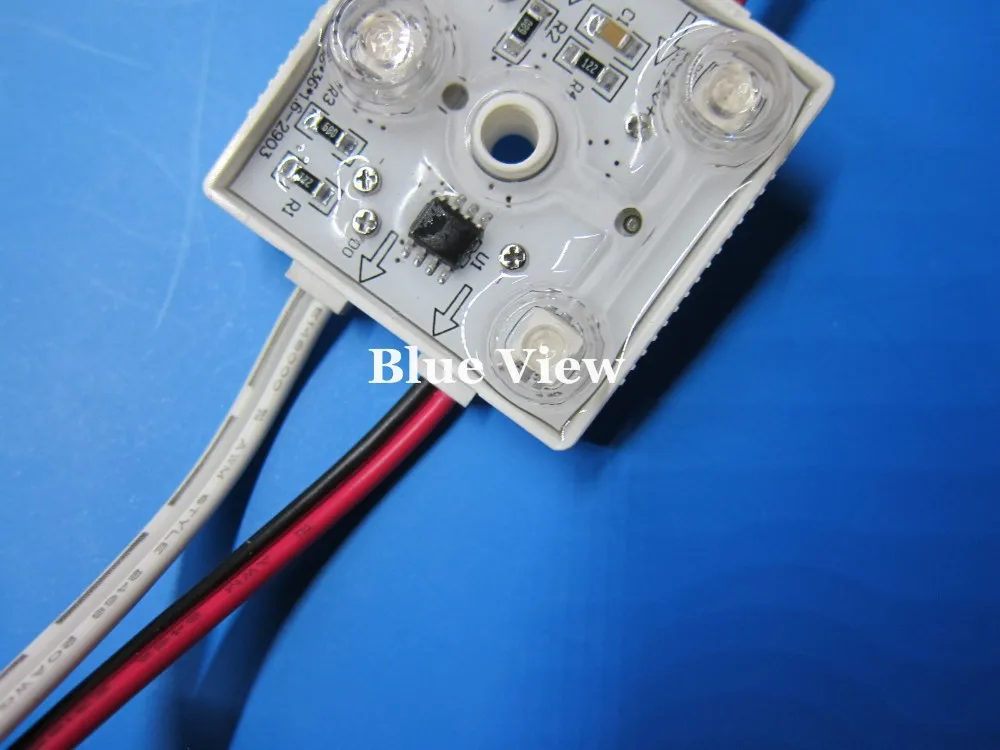 IP67, UL listed 5050 RGB SMD СВЕТОДИОДНЫЙ модуль ws2811/uc9103 со сквозным отверстием светодиодный модуль, 3 года гарантии светодиодная вывеска