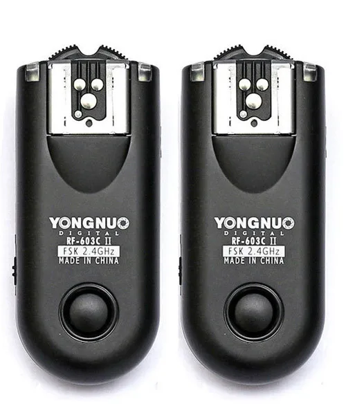Новое поступление RF-603 II 603II Беспроводной дистанционный триггер для вспышки N3 для Nikon D5000 D5100 D5200 D3000 D3100 D3200 D7000 D7100 D600 D90