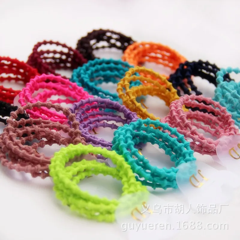 Новинка Wholesale90pcs/Лот 16 Цвета Детские крошечные волос аксессуары для волос резинки для волос Галстуки на резинке тканью; прическа хвостик;