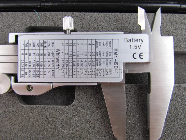 0-150 мм 6 дюймов металлический корпус цифровой штангенциркуль Калибр микрометр 50 шт./лот