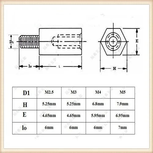 Низкая цена 50 шт. латунь M3 серии одной головы Hex Spacer/Шестигранная стойка/винтами m3 * 14 + 6 мм