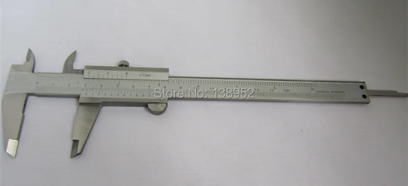 Высокая точность 150 мм/6 inch штангенциркуль микрометр gauge инструменты 0-150 мм из нержавеющей стали моно- блок суппорт 4 способами измерения