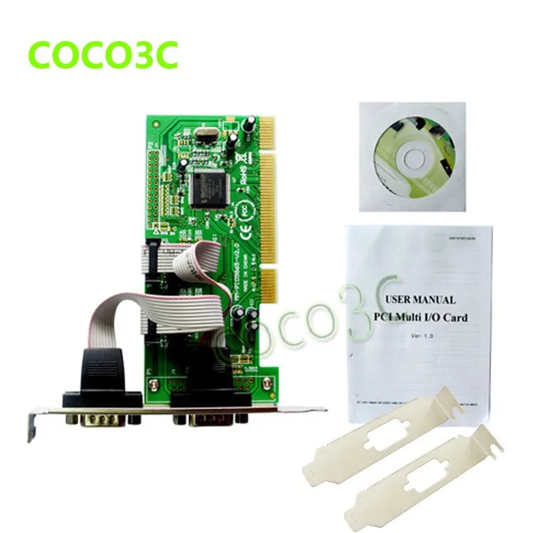 PCI 2 rs232 card Moschip 9865