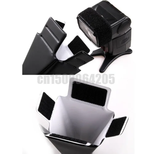 Вспышка со светоотражателем Diffuser soфтbox для canon 580EX 430EX 380EX для nikon SB600 SB900 SB800 светодиодная вспышка света