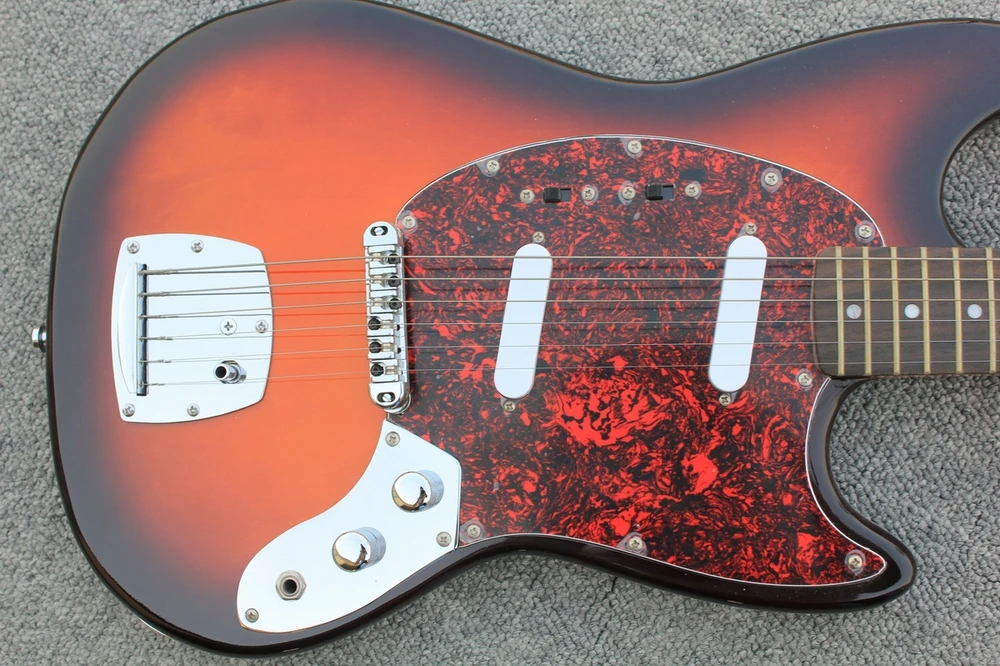 Высокое качество ручной работы твердый корпус электрогитара,, jazzmaster электрогитара Jaguar jazzmaster гитара