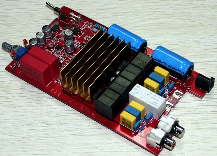 TDA7498+ A1 усилитель доска/завод деталя 2*100 W 2,0-канальный цифровой усилитель доска/завод деталя усилитель класса D доска/завод деталя TDA7498 и TL082