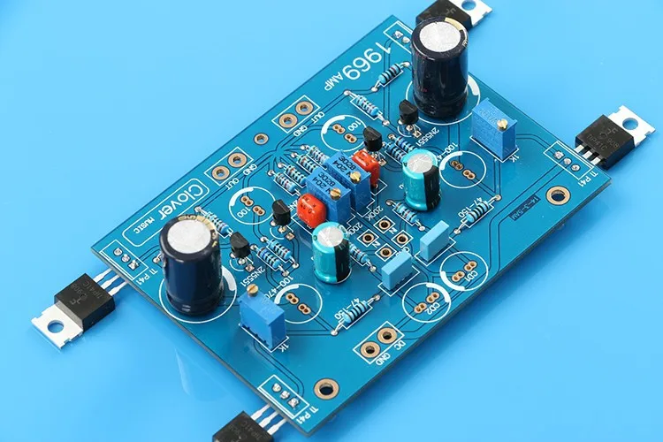 Бесплатная доставка! 4 шт. HIFI DIY 1969 классические класс усилителя комплект 1969 DIY комплекты модуль