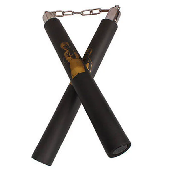 Брюс Ли Kongfu Nunchakus пенопластовый Nunchaku металлический поворотный и цепной кунг-фу нунчаки SPT-004