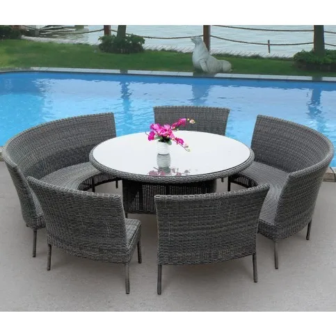 グレー屋外用家具ガーデン家具ダイニングセット Furniture Garden Garden Furnitureoutdoor Furniture Aliexpress