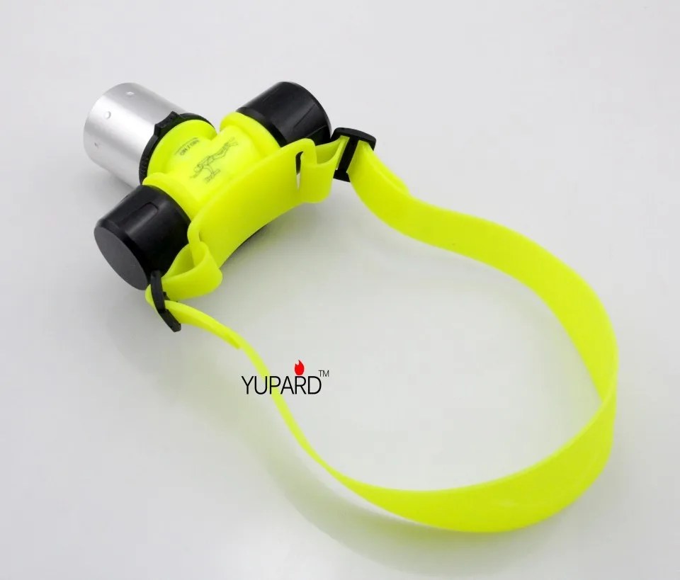 Yupard XM-L2 LED 30 м T6 водолаза Водонепроницаемый подводный фары фар велосипед свет 3xaaa 1x18650 аккумулятор camp