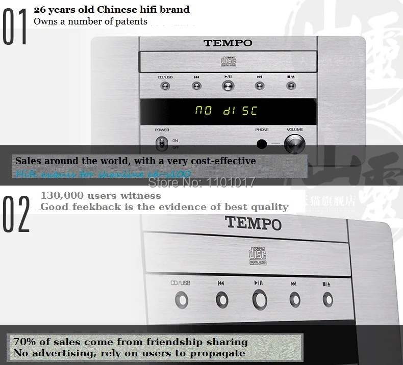 Shanling TEMPO EC2C CD hdcd-плеер USB DAC HIFI EXQUIS чтение USB ключ рабочего стола с поворотной антенной и гнездом для наушников выход