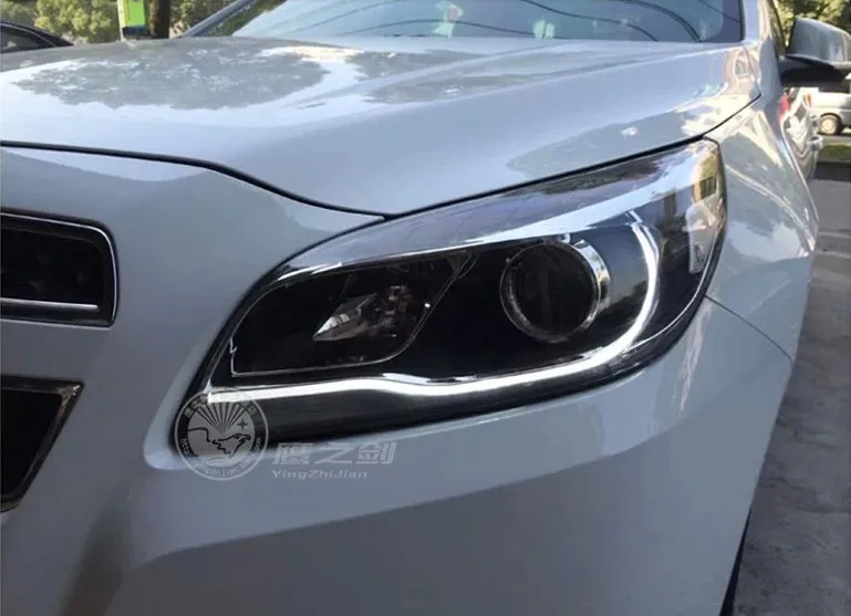Автомобильный Стильный чехол на голову для Chevrolet Malibu, фары, светодиодный фонарь, DRL Объектив, двойной луч, Биксеноновые HID аксессуары