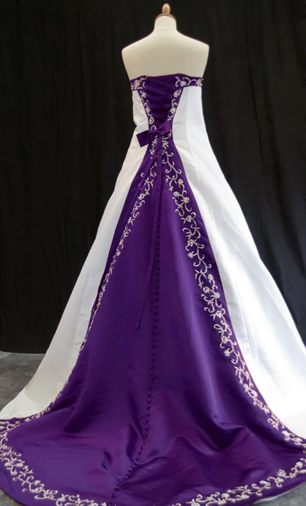 Best Selling High Quality A Line Strapless Floor Length Lace Up