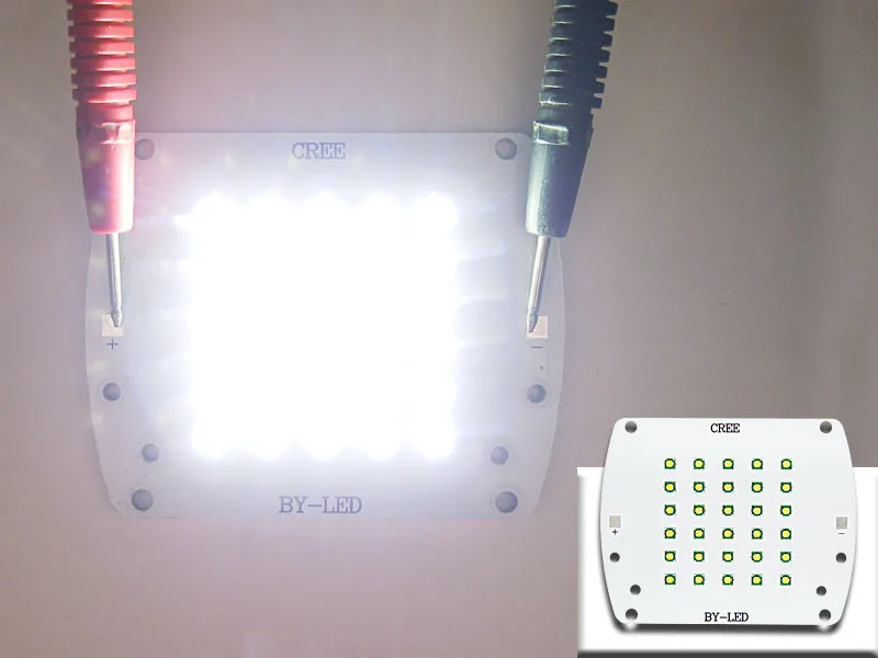 100 Вт Cree XLamp XPE XP-E белый 6000 К холодный белый 10000 К высокое Мощность свет DC30-35V 3000mA светодиодный излучатель