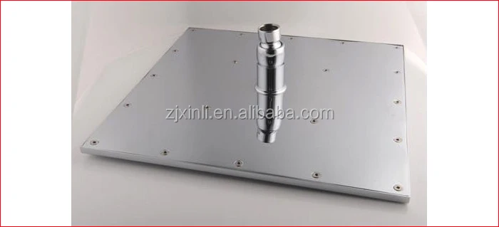 X15261-12 дюймов Латунь Материал квадратная ливневая Светодиодная насадка для душа