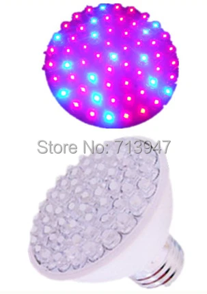 10X Лидер продаж E27 5 Вт Светодиодный grow light с 660nm красный+ 440nm Синий