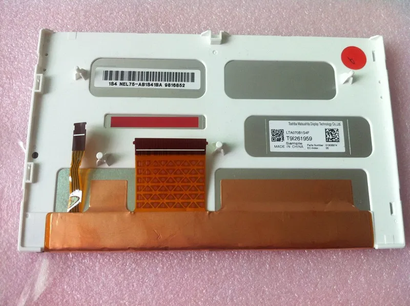 Kcvv DHL/EMS " дюймовый LTA070B1S4F LT070AB1S500 на тонкопленочных транзисторах на тонкоплёночных транзисторах ЖК-дисплей Дисплей модуль для AUDI A6L 2009-2012