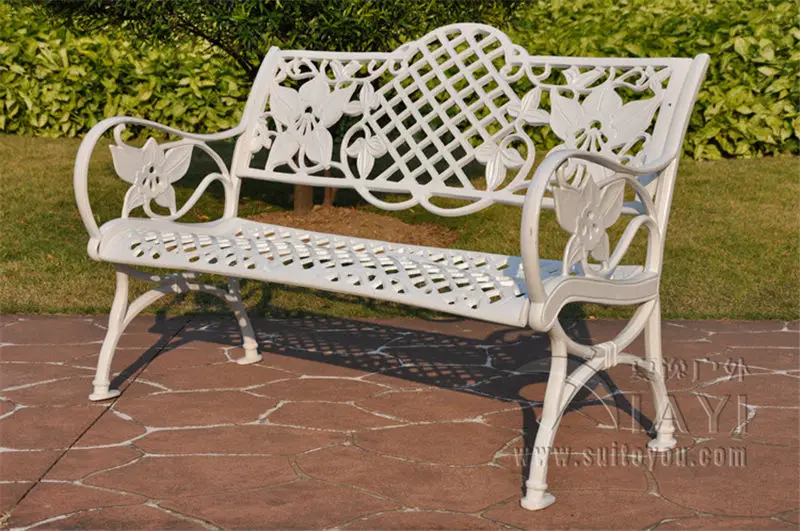 Cast Aluminum Patio Furniture Garden Furniture Outdoor Furniture Bench Park Chair Garden Chair Chair Feet Chair Babychair Covers For Plastic Chairs Aliexpress