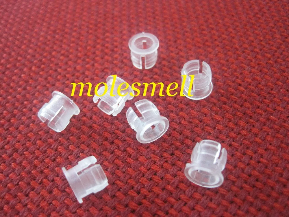 10 x 5mm Bezel LED Holder Plastic FREE SHIPPING