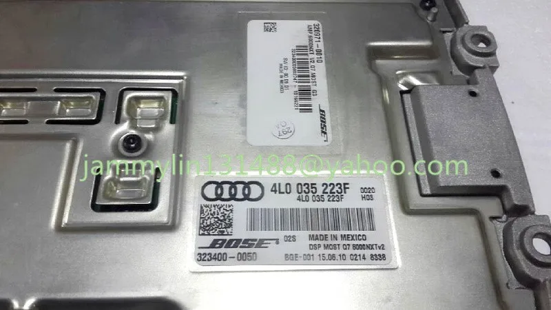 BOS-E 4l0 035 223f усилитель завод DSP наиболее AMP 6000nxt V2 G3 323400-0050 для VW MMI 3G audia4l Q7 Автомобильный навигатор