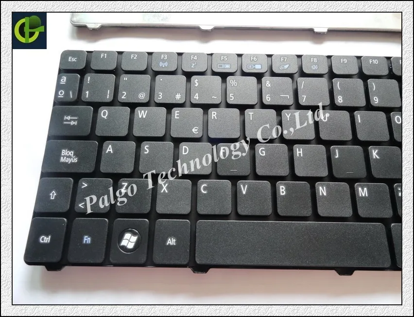 Испанский клавиатура для шлюза MS2262 MS2264 MS2277 MS2279 NV59C NV59C02m NV59C04e NV59C04m NV73A NV79C черный SP Teclado