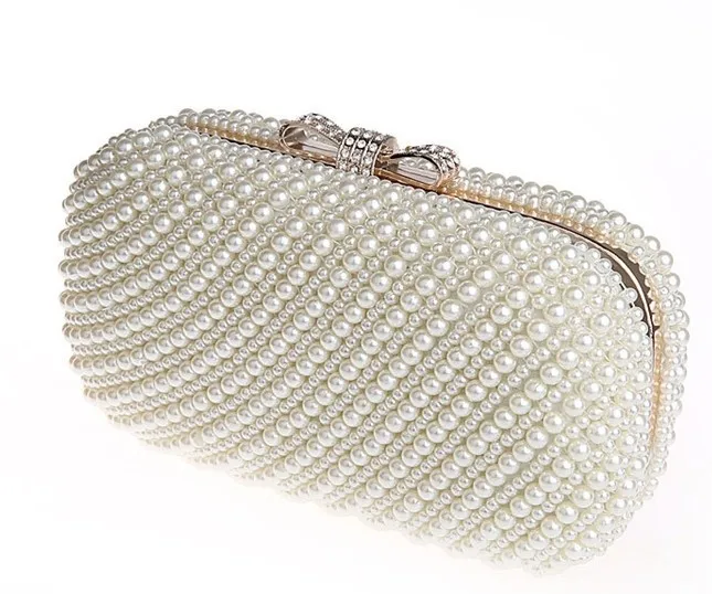 Прямые продажи, горячая распродажа, Minaudiere, дневной клатч с бантом, Bolsas, сумки, Bolsos, Роскошный Жемчужный клатч, сумка для банкета, вечерняя сумочка