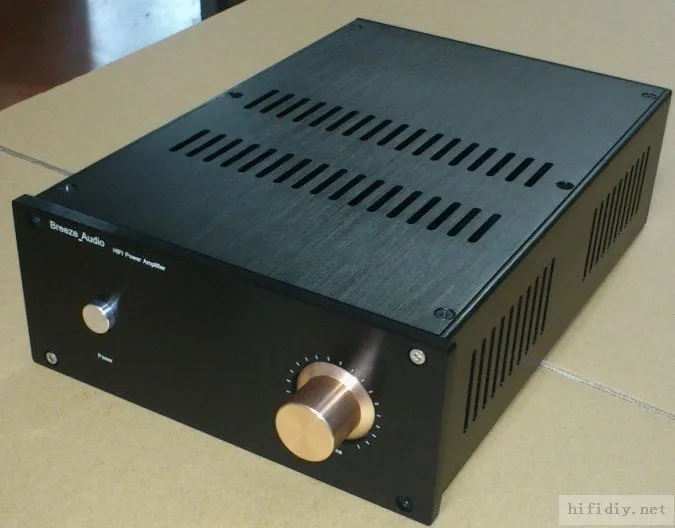 Jc299 Полный алюминиевый Мощность AMP шасси/AMP Корпус/усилитель случай/БП коробка DIY