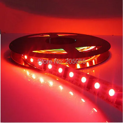 16.4ft 5 м 160LED 5050smd-Водонепроницаемый LPD8806 Гибкая RGB гибкий индивидуальный Светодиодные ленты адресный полноцветный 32LED/m DC 5 В