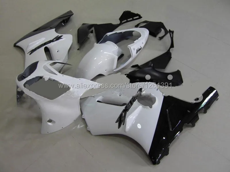 Новые белые и черные Обтекатели для KAWASAKI NINJA ZX12R 00-01 ZX 12R 00 01 ZX-12R 00-01 ZX 12R 2000 2001 обтекатель#1hna1
