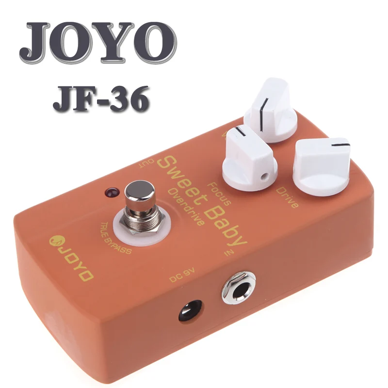 JOYO JF-36 Sweet Baby True Bypass с низким коэффициентом усиления, педаль для электрогитары
