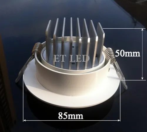 УДАР dimmable 9 Вт встраиваемые Светильники огни 110-240 В+ трансформатор 120 Угол луча природа белый теплый белый холодный белый CE& RoHS