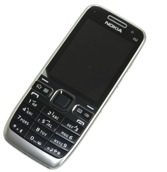 Nokia E52 мобильный телефон камера 3.2MP Bluetooth wifi gps разблокированный E52 сотовый телефон Поддержка Арабский Русский Клавиатура