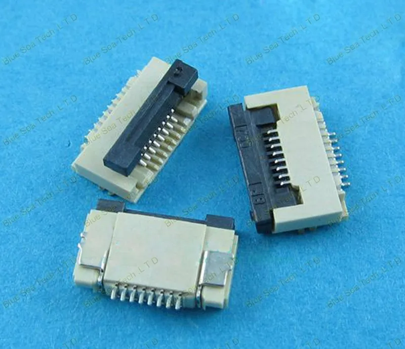 20 компл./лот FFC/FPC 0,5 мм 8pin 100 мм Гибкий плоский кабель+ FPC 0,5 мм 8Pin флип разъем