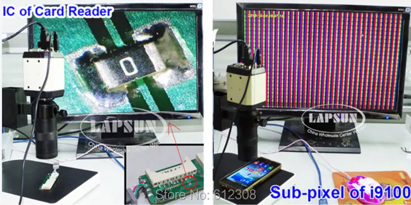 2.0mp 100x промышленности микроскоп Камера VGA USB AV ТВ видео Выход+ C-Крепление объектива+ большой Размеры стенд держатель+ 40 светодиодные кольца