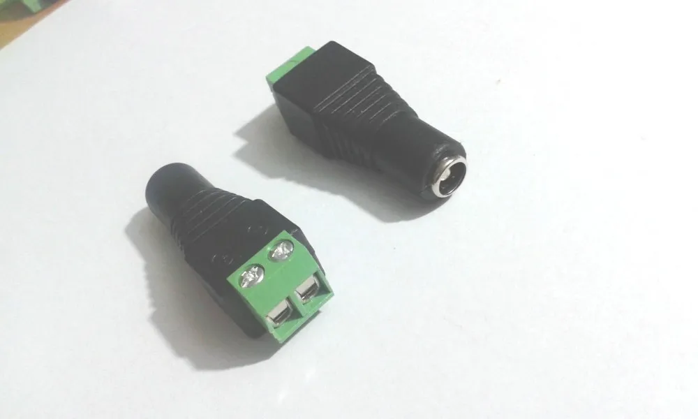 1000 шт. Женский 5,5 мм x 2,5 мм DC мощность plug выводы зарядного устройства