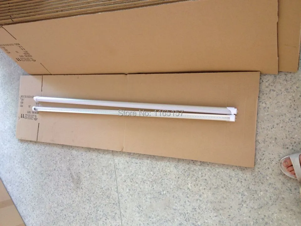 Toika 100 шт./лот 16 Вт 1000 мм T8 светодиодные трубки SMD2835 10-12LM/pc 80ed/pc 2000LM AC85-265V квасцы круглый