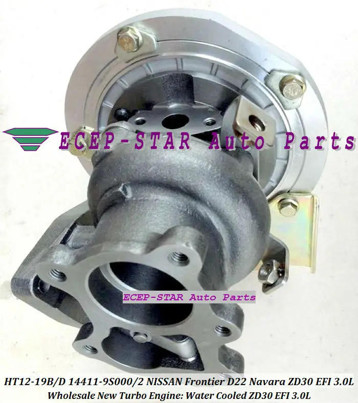 HT12-19B HT12-19D 14411-9S000 14411-9S002 14411-9S00 Turbocharger Turbo Turbine For NISSAN FRONTIER D22 Navara ZD30EFI EFI 3.0L (2)