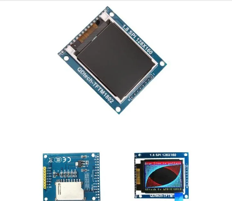 1," 1,8 дюймов 128X160 сенсорный ЖК-экран сенсорный SPI lcd SD TFT+ PCB адаптер+ Touth панель Поддержка ARM CortexM-STM32 и C51 Arduin