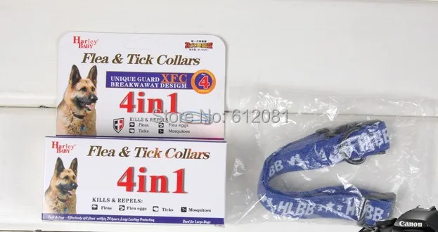 Usd 1,79 шт Новинка 4 в 1 Kill Flea& Tick воротник для взрослые собаки и щенки товары для животных, кошек Размер продукта 31-47 см 5 шт./партия